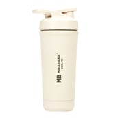 1 - MuscleBlaze Stainless Steel Gym Shaker Pro, Beige 700 ml