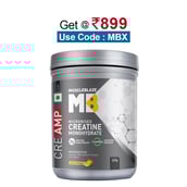MuscleBlaze Creatine Monohydrate CreAMP,  Sunset Mango  0.71 lb 