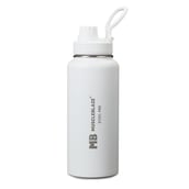 1 - MuscleBlaze Sports Insulated Steel Bottle,  Blizzard White  1 L 