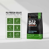 9 - AS-IT-IS Nutrition Pea Protein Isolate,  4.4 lb  Unflavoured 