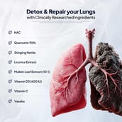 4 - Miduty Lung Detox,  60 capsules 