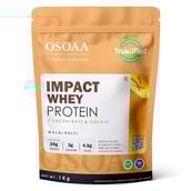 1 - Osoaa Impact Whey Protein,  2.2 lb  Malai Kulfi 