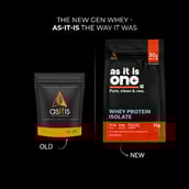 9 - AS-IT-IS Nutrition Whey Protein Isolate,  4.4 lb  Unflavoured