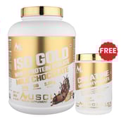 Muscle Leb Iso Gold Whey Protein Isolate,  4.4 lb  Milk Chocolate 