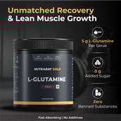 2 - Nutrabay Gold L-Glutamine,  0.39 lb  Cola 