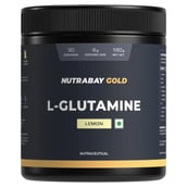 1 - Nutrabay Gold L-Glutamine, 0.39 lb Lemon