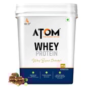 1 - AS-IT-IS Nutrition ATOM Whey Protein with Enzymes, 8.8 lb Choco Hazel Fusion