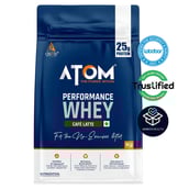 1 - AS-IT-IS Nutrition ATOM Performance Whey, 2.2 lb Cafe Latte