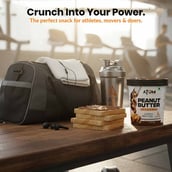 4 - AS-IT-IS Nutrition ATOM Peanut Butter Crunchy,  1 kg  Chocolate 