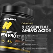 3 - Nutrabay Gold Pea Protein, 1.1 lb Rich Chocolate Creme