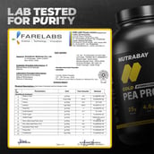 4 - Nutrabay Gold Pea Protein,  4.4 lb  Rich Chocolate Creme 