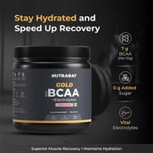 3 - Nutrabay Gold 4:1:1 BCAA Amino Acid,  0.55 lb  50 Servings  Watermelon 
