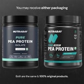 2 - Nutrabay Pure Pea Protein Isolate,  1.1 lb  Unflavoured 