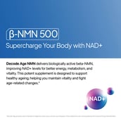 8 - Decode Age Uthever NMN 500,  30 capsules 