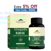 Rasayanam Ashwagandha KSM-66, 60 capsules