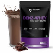 1 - Denzour Nutrition Denz-Whey Pure Isolate Protein, 2.38 lb Dark Chocolate