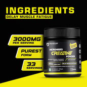 6 - Denzour Nutrition Micronised Creatine Powder,  Unflavoured  0.22 lb 