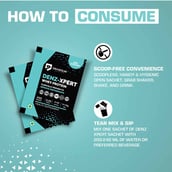 5 - Denzour Nutrition Denz-Xpert Whey Protein, 60 sachets/pack Shahi Kheer (with 500ml Shaker)