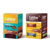 1 - Calibar Protein Bar 10g Protein,  12 bar(s)  Roasted Coffee Bean (Pack of 6)+ 6-Bar Variety Pack (Assorted) 