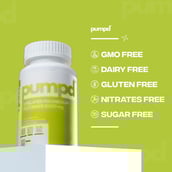 9 - Pumpd Chelated Magnesium Glycinate 2000mg,  Unflavoured  120 tablet(s) 