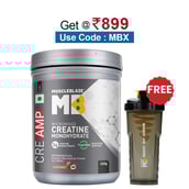 MuscleBlaze Creatine Monohydrate CreAMP,  Lychee Swirl  0.71 lb 