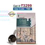 TrueBasics Clean Whey Protein (Isolate + Concentrate),  2.2 lb  Coffee 