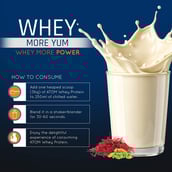 10 - AS-IT-IS Nutrition ATOM Whey Protein with Enzymes,  2.2 lb  Kesar Elaichi 