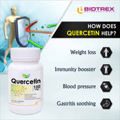 4 - Biotrex Quercetin 100mg,  60 veggie capsule(s) 