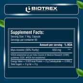 4 - Biotrex Inositol (650 mg),  60 capsules 