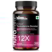 1 - NutraMarck Testosterone Booster 12X,  90 capsules  Unflavoured 