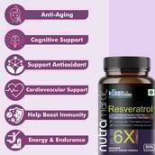 2 - NutraMarck Resveratrol 6X, 90 capsules