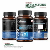 2 - NutraMarck Glucosamine 6X,  90 capsules 