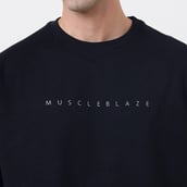 10 - MuscleBlaze Z-Verse T-Shirt, Medium Black