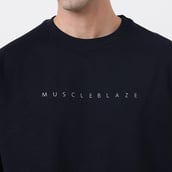 2 - MuscleBlaze Z-Verse T-Shirt,  XL  Black 