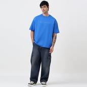 9 - MuscleBlaze Z-Verse T-Shirt, Small Royal Blue