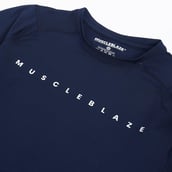 8 - MuscleBlaze Air Tech Compression MuscleTee Full Sleeve,  X-Large  Navy 