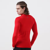 3 - MuscleBlaze Air Tech Compression MuscleTee Full Sleeve,  Small  Red 