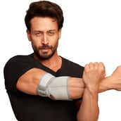 1 - Leeford Elbow Wrap, Grey Universal