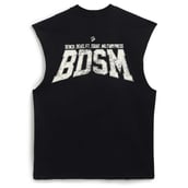 1 - MuscleBlaze B.D.S.M Oversized Tank,  Large  Black 