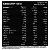 3 - QNT Prime Whey, Carnipump Ripping Pre-workout 500 ml Peach & Plastic Protein Shaker Black 700ml Combo,  4.4 lb  Choco Badam 