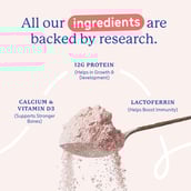 4 - Supermilk Gritzo Growth+ for Girl 10 to 12 years,  400 g  Strawberry