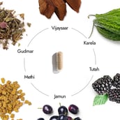 6 - Kapiva Dia Free,  60 capsules 