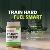 5 - Pintola All Natural Peanut Butter,  0.350 kg  Creamy 