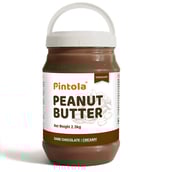 1 - Pintola Dark Chocolate Peanut Butter,  2.5 kg  Creamy 