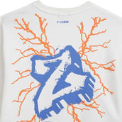 3 - MuscleBlaze Z Verse Oversized Solid T-Shirt, X-Small White
