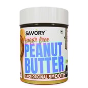 1 - Savory Sugar Free Peanut Butter,  200 g  Original Smooth 
