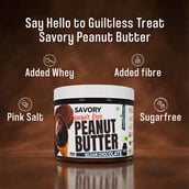 2 - Savory Sugar Free Peanut Butter,  200 g  Belgian Chocolate 