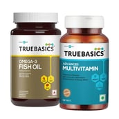 TrueBasics Fish Oil & Multivitamin 60 tablet Combo