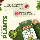4 - Nutrela Green Plant Protein, 1.1 lb Irish Chocolate