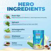 5 - Nutrela Weight Gainer, 1.1 lb Banana